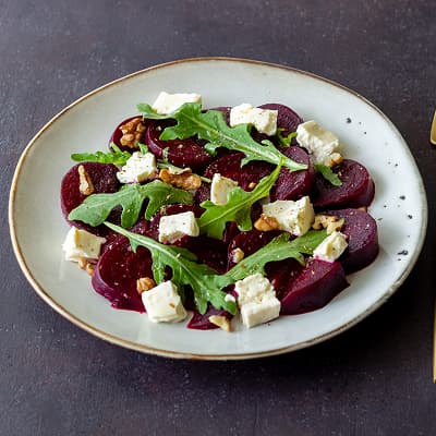 Roasted Beetroot and  Goat Cheese Salad